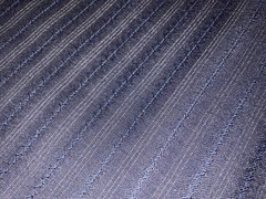 Durham Navy 30% Finest Mohair 70% Wool English Antique Stipe Suiting 2.8m 240g/m