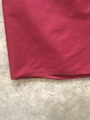 Burgundy Red Cotton Raw Fabric Upholstery 72” x 23”
