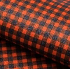 Red Black Buffalo Plaid Glitter Sheets, Faux Leather, A4 Vinyl Fabric Sheet