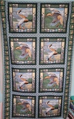 Mallards In The Marsh Large Duck Quilting Bundle W/ Panel And 2 Matching Prints