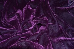 Triple Velvet Fabric by the Yard | 45″ Plush Velvet Fabric | Multiple Colors |