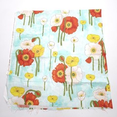 Michael Miller Fabric Vignette By Laura Gunn Gathered Poppies 46×43″ 1.25 Yard