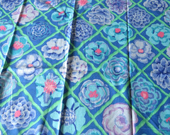 KAFFE FASSETT CAMELLIA BLUE PWGP132 33” X WOF original issue