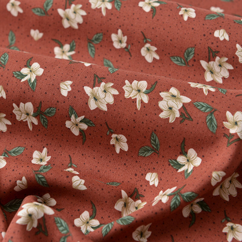 Floral Fabric Print Dress Cloth 55″ Wide By The Meter for Quilting Sewing