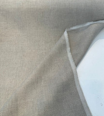 Belgian Dove Linen Pebble Upholstery Drapery Fabric By the Yard