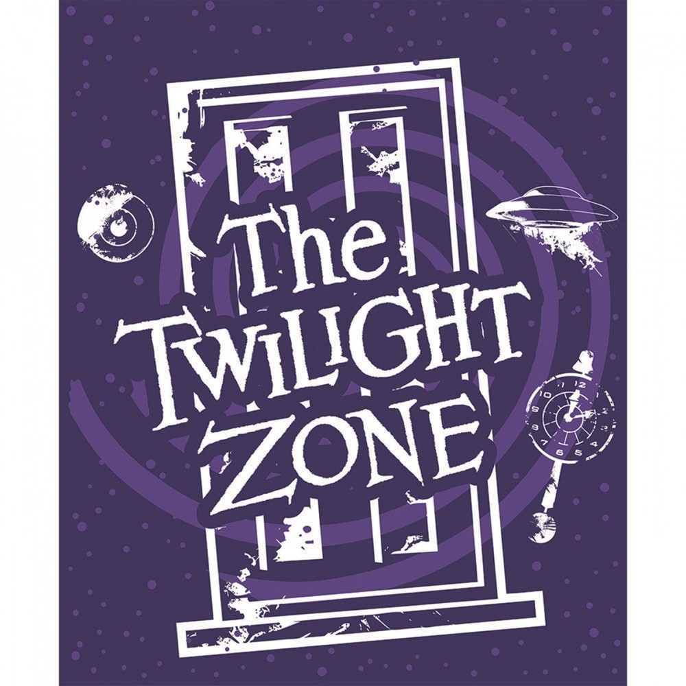 Twilight Zone Cotton Camelot TV Show By the Yard Panel