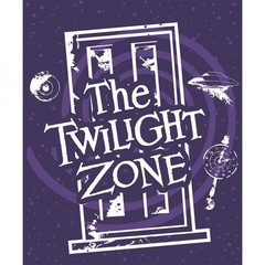 Twilight Zone Cotton Camelot TV Show By the Yard Panel