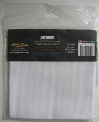2 Packages of 14 Count Aida Cloth 12″x14″ White MCG Textiles New in Bag
