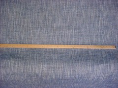 4-1/4Y KRAVET 35658 SILVER SAPPHIRE BLUE TEXTURED STRIE UPHOLSTERY FABRIC