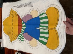 Vtg 1980’s Huckleberry Pie 20” Pillow Pattern Springs Mills #5710 New Unused