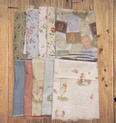 Assorted Anne of the Green Gables Flat Fold Assortment 10 or 25 Yards Bundle Cot