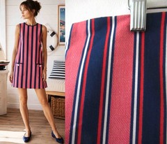 Vintage Lightweight Cotton Nautical Drill 90cm wide x 1.8m