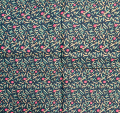 Liberty of London Tana Lawn Christmas juniper berries green fuchsia 3 yards new