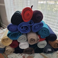 Stretchy Fabric Strips for Headbands DIY Crafts Lot of 50 Pieces Multicolor