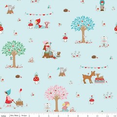 Whimsical Woodland 5″ x 5″ Squares, Riley Blake $3.99 Ships ANY Amount Of Fabric