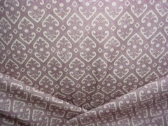 3Y Vervain 9024609 Zenato Lavender Cotton Fleur Print Upholstery Fabric