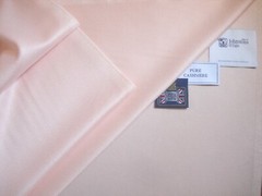 JOHNSTONS OF ELGIN 100% CASHMERE “Mimi Pink” JACKETING/COATING FABRIC = 1.0 m