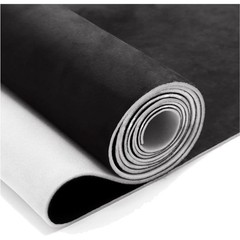 Suede Auto Headliner Fabric 120″ L × 60″ W with Foam Backing – Black Interior…