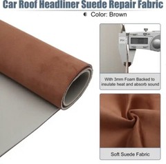 Car Sky Suede Fabric with Foam – Suede Headlin Fabric Foam