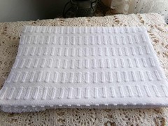minimalist white vtg chenille bedspread fabric buttonhole design, 18″ x 24″ pc