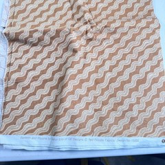 red rooster fabrics quilting cotton brown chevron baskets blooms 40×113 3 yards