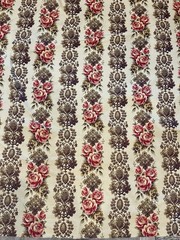 American Folk Fabric Historic Cotton 2006 KU-1006 Renaissance Rose 54” Wide