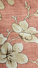 Fabricut French General Odile Rose Linen Blend Fabric by the yard