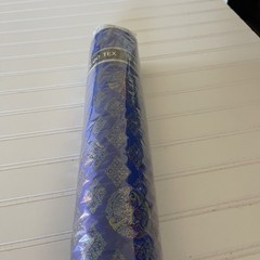 SILK BLUE FABRIC 10 Yards x 23 Inches Wide or 360 Inches x 23 Wide