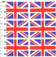 Mini Union Jack Cotton Fabric Flag United Kingdom Flag UK Jubilee Coronation 45″