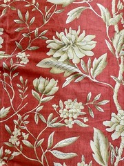 Vtg Ralph Lauren Villa Camelia Fabric French Country 5.91 yards Interior Design