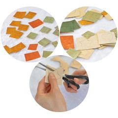 12pcs Colored Cork Fabric Sheets, Cork Faux Sheets for Handcrafts 8″ x 12″(20…