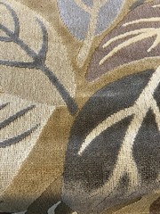 CLARENCE HOUSE LAURELWOOD LINEN VELVET FABRIC, 1 Yard