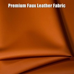 Faux Leather Fabric, 54″x36″ 1.2mm Thick Durable Synthetic Upholstery Leather…