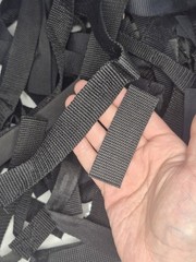1″ Nylon Lot Length 10 Feet 4 Inches Total Different Lengths/ Thickness