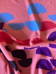 Authentic Top Finnish designer luxury dress Fabric. Made in Italy