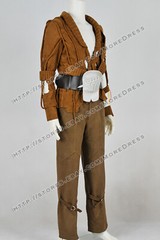 Costume Fits Star Trek The Wrath Of Khan Cosplay Khan Jacket Suit Suede Outfit