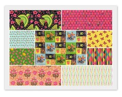 7 Half Yards + PANEL, 100% Cotton Fabric: Dantini SUMMER LOVE Collection