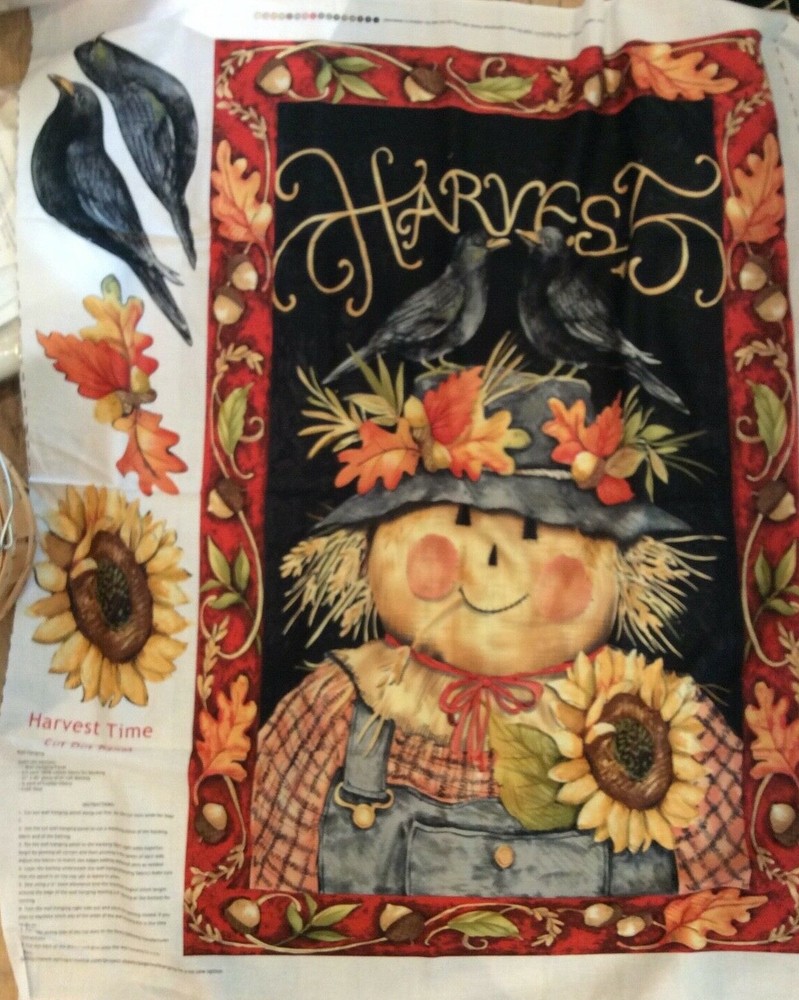 STEELE CREEK STUDIO #CP42771-HARVEST TIME PANEL (WHOLE PANEL IS APPROX 1 YRD)