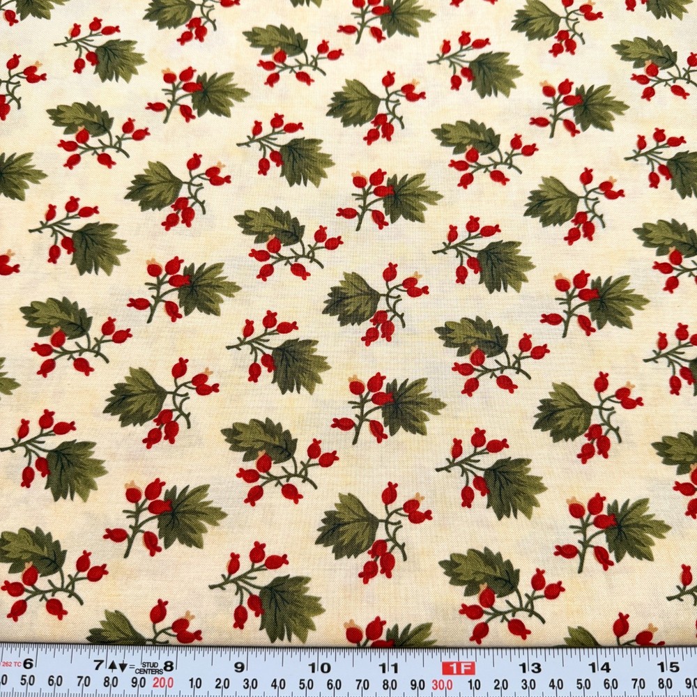 Christmas Presence April Cornell for Moda Floral Cotton Fabric by the HALF YARD