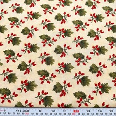 Christmas Presence April Cornell for Moda Floral Cotton Fabric by the HALF YARD