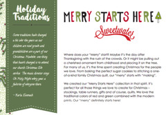 Moda MERRY STARTS HERE 5732 13 Black Whit Text SWEETWATER Quilt Fabric CHRISTMAS