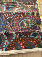 “BELLE EPOCH” KAFFE FASSETT #133 **PRE WASHED*** HALF YARD