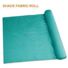 Turquoise Customize 8’FT Fabric Roll Shade Cloth Fence Windscreen Privacy UV Top