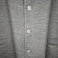 Scraps 100% Pure Men’s Wool Charcoal 3-Button Sport Coat Overcoat Blazer 46R