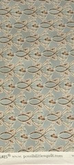 Green/Tan/Brown Cotton Fabric by Quilting Treasures Floral/Swirl. sold BTY