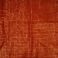 Scrap Fabric Striped Vintage 27 1/2″ x 32″ Single Piece Only Quilt