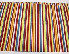 1 3/8 Yards of Colorful Stripes by Wilmington Prints 100% Cotton