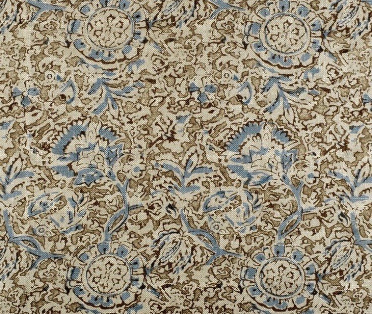 Ralph Lauren Nikki Batik Driftwood Designer Fabric, BTY