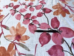 Braemore Slub Linen Rayon blend Heavy Weight upholstery Fabric GAZEBO by the yd
