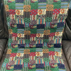 Patchwork Corduroy Fabric 44” X 110” (3.73 Yards)